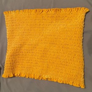 Yellow Hollister Tube Top